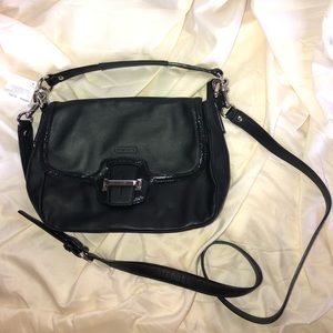 black coach satchel